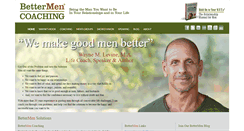 Desktop Screenshot of bettermencoaching.com